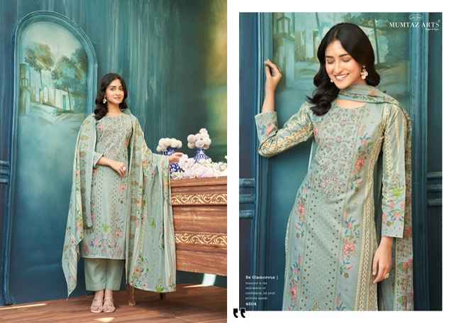 Mumtaz Arts Sahira Lawn Dress Material (6 pcs Catalogue)