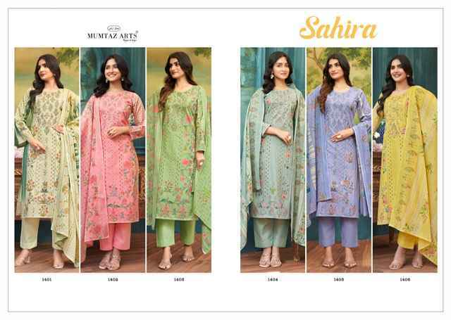 Mumtaz Arts Sahira Lawn Dress Material (6 pcs Catalogue)