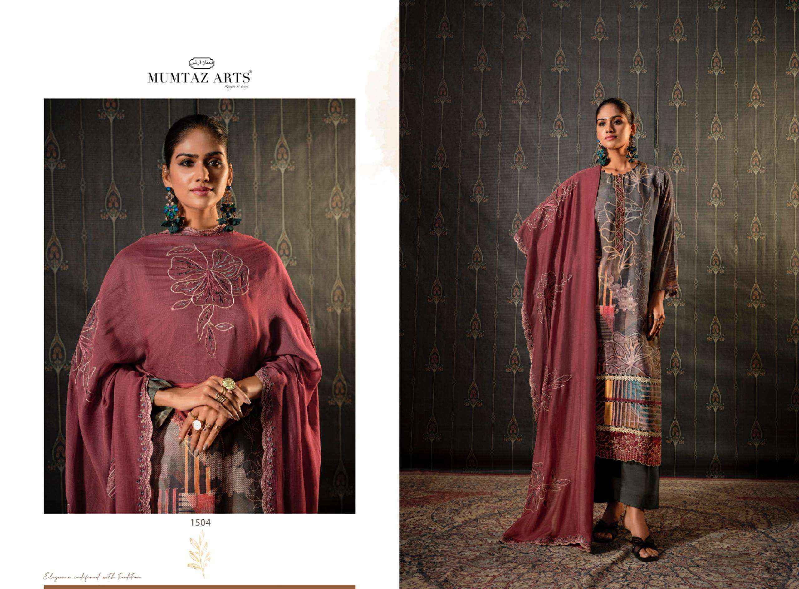 Mumtaz Arts Sitaray Viscose Dress Material (4 pcs Catalogue)