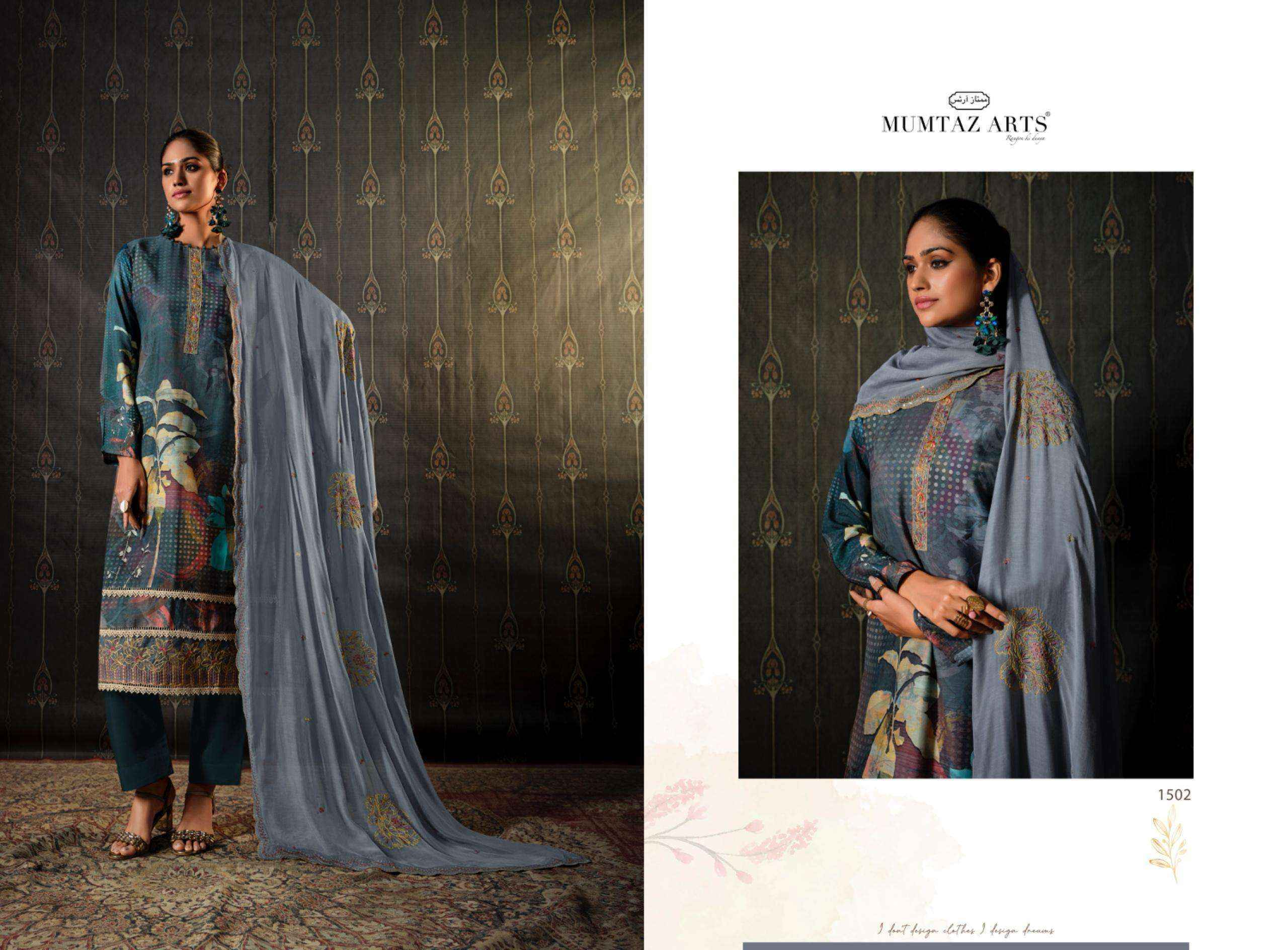 Mumtaz Arts Sitaray Viscose Dress Material (4 pcs Catalogue)