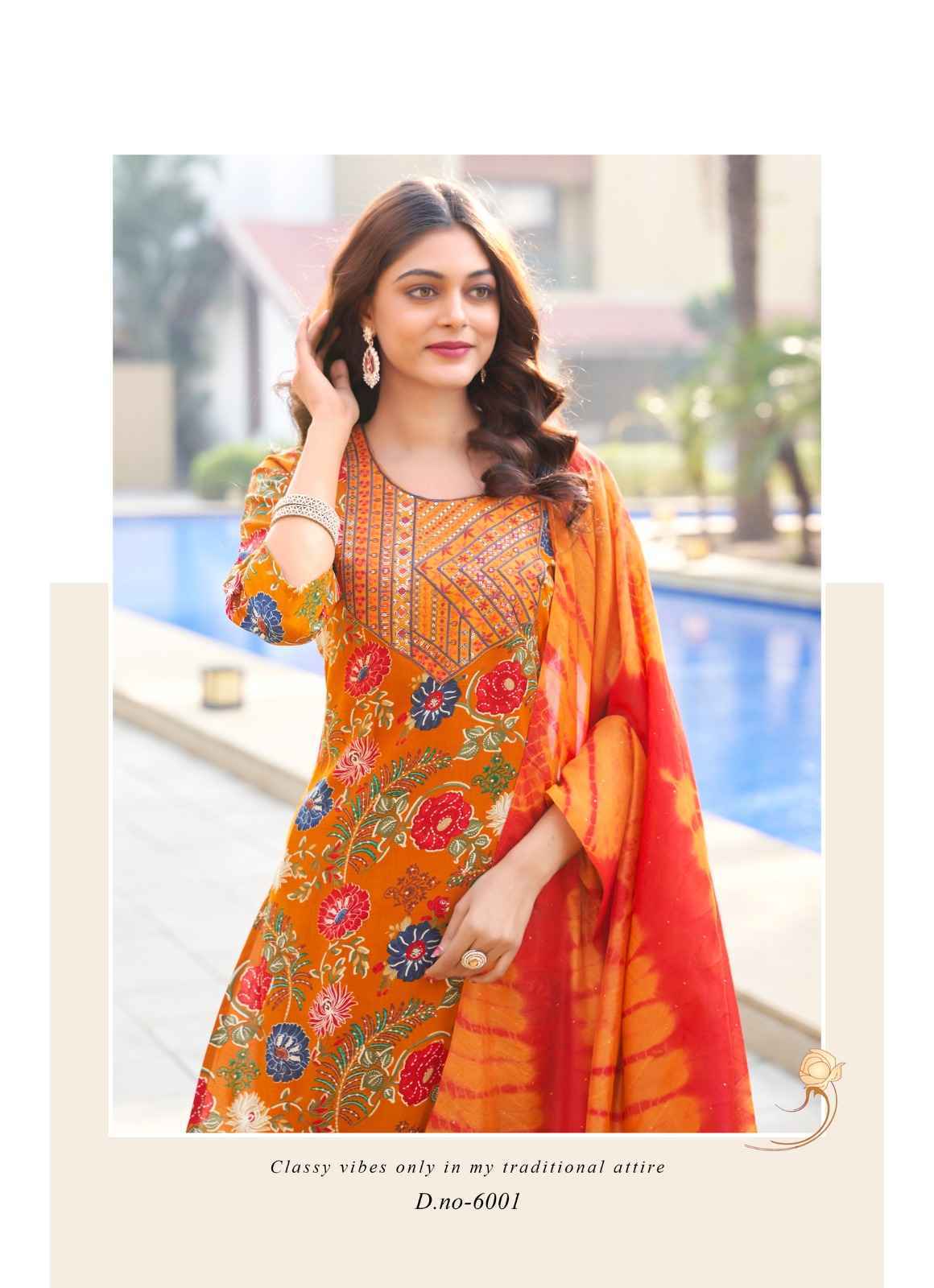 Mystic 9 Sabri Vol 6 Reyon Kurti Combo 5 pcs Catalogue