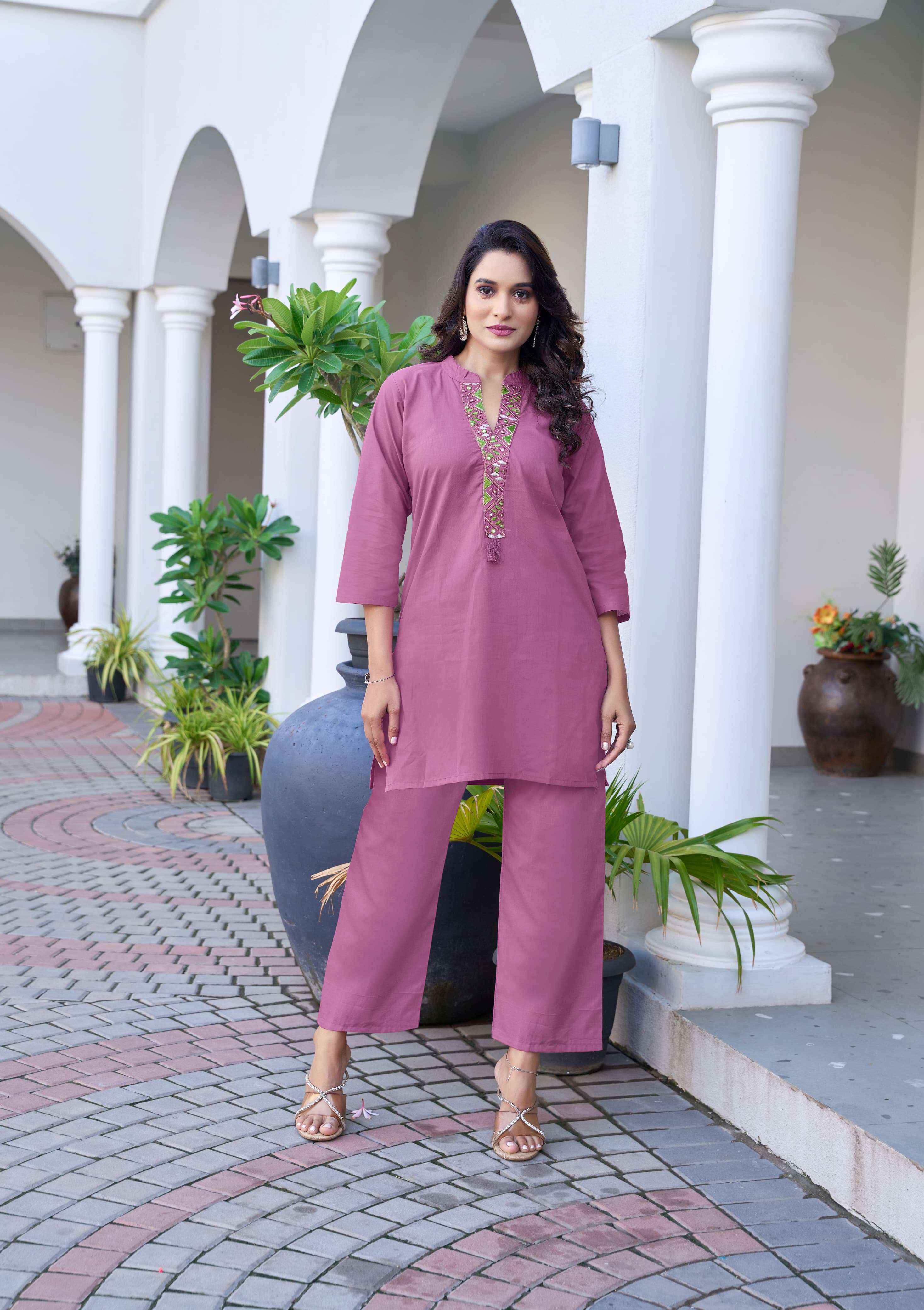 Ossm Sara Cotton Co ord Set 6 pcs Catalogue