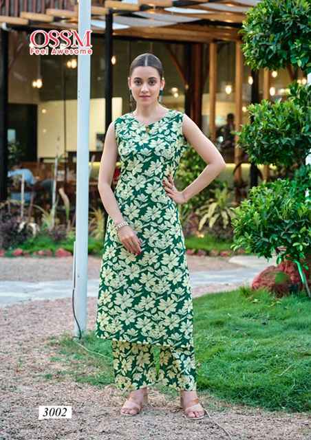 Ossm Summer Threads Vol-3 Cotton Co ord Set (6 pcs Catalogue)