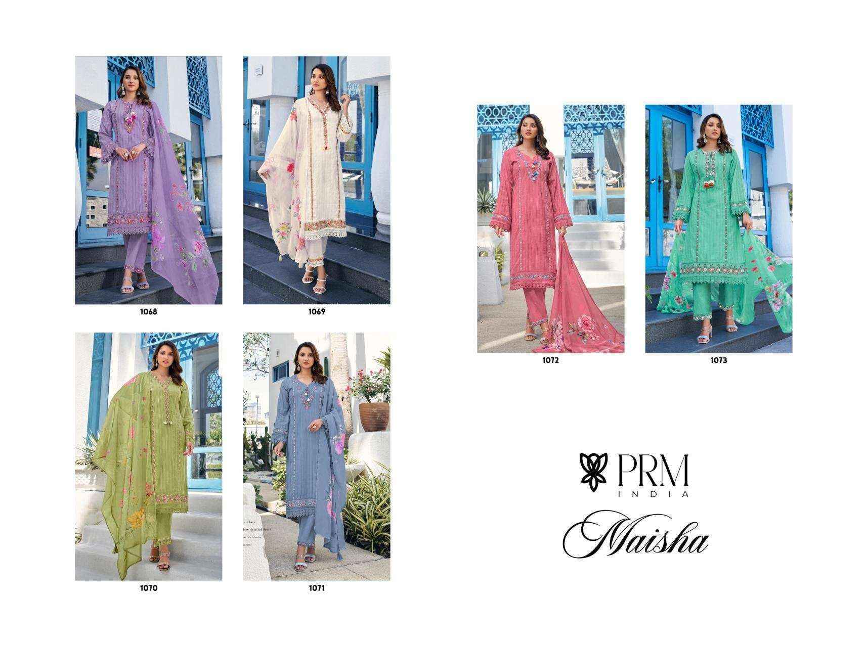 PRM INDIA Maisha Readymade Cotton Dress (6 pcs Catalogue)