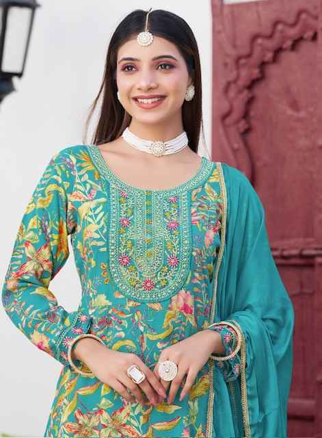 Radhika Lifestyle Anarkali Vol-6 Rayon Readymade Suit (7 Pc Catalog)