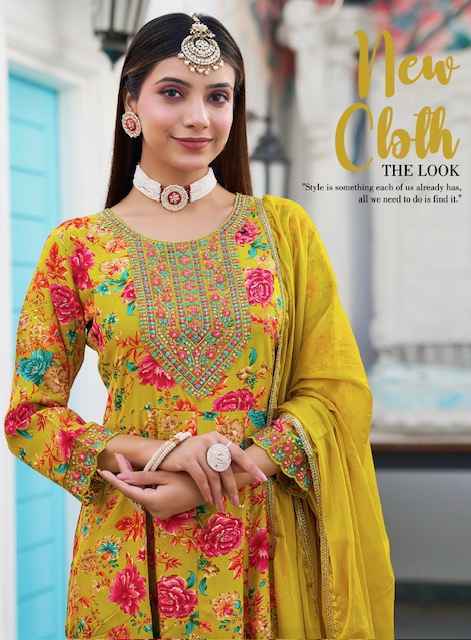 Radhika Lifestyle Anarkali Vol-6 Rayon Readymade Suit (7 Pc Catalog)