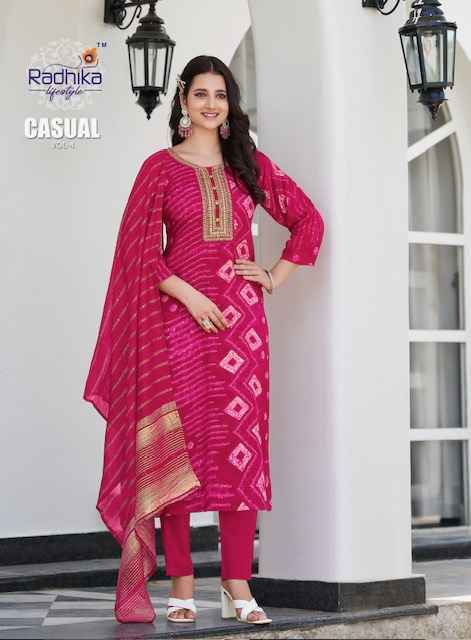 Radhika Lifestyle Casual Vol-4 Rayon Readymade Suit (6 pcs Catalogue)