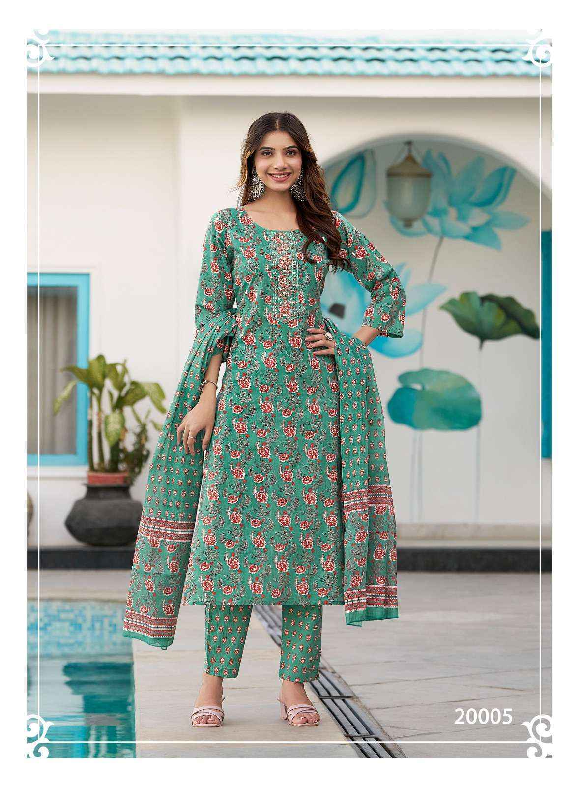 Radhika Lifestyle Cotton Kudi Vol-20 Cotton Readymade Suit (8 pcs Catalogue)