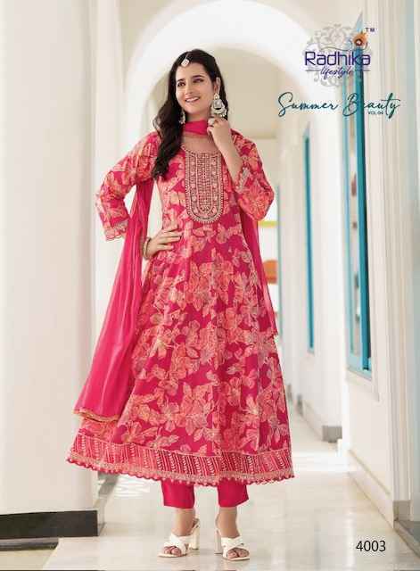 Radhika Lifestyle Summer Beauty Vol 4 Cotton Kurti Combo 6 pcs Catalogue