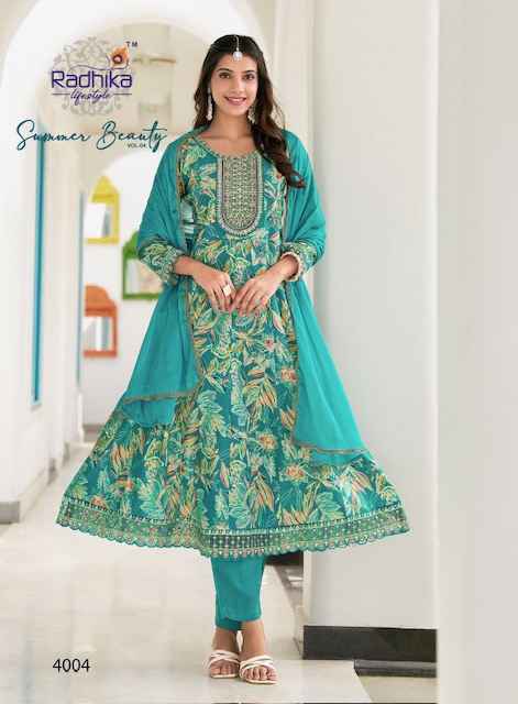 Radhika Lifestyle Summer Beauty Vol 4 Cotton Kurti Combo 6 pcs Catalogue