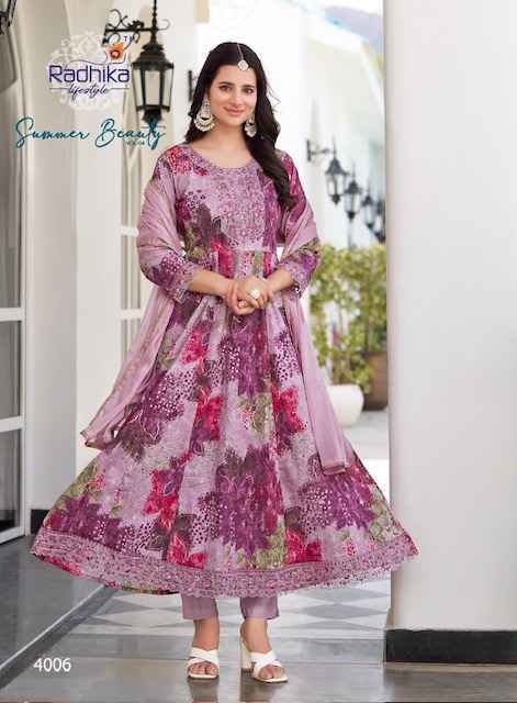 Radhika Lifestyle Summer Beauty Vol 4 Cotton Kurti Combo 6 pcs Catalogue