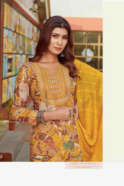Rangmaya Blue Hills Rayon Readymade Suit (8 pcs Catalogue)