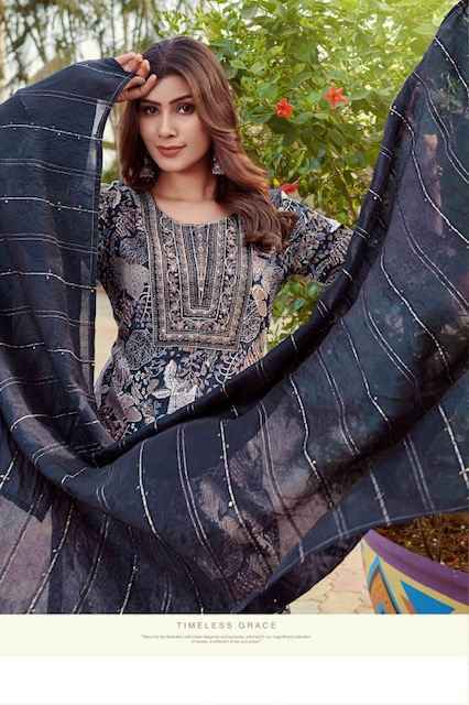 Rangmaya Blue Hills Rayon Readymade Suit (8 pcs Catalogue)