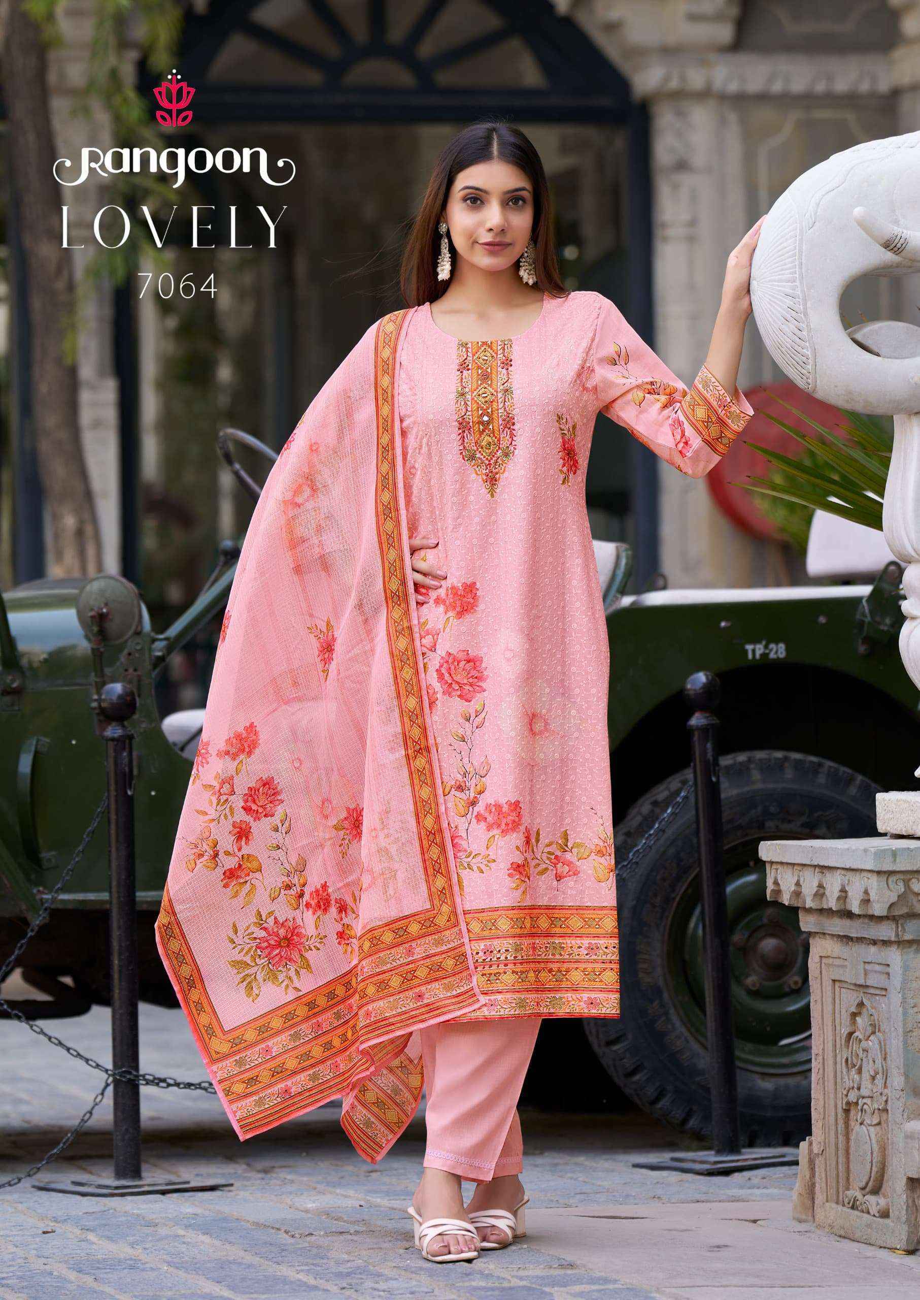 Rangoon Lovely Cotton Kurti Combo 4 pcs Catalogue