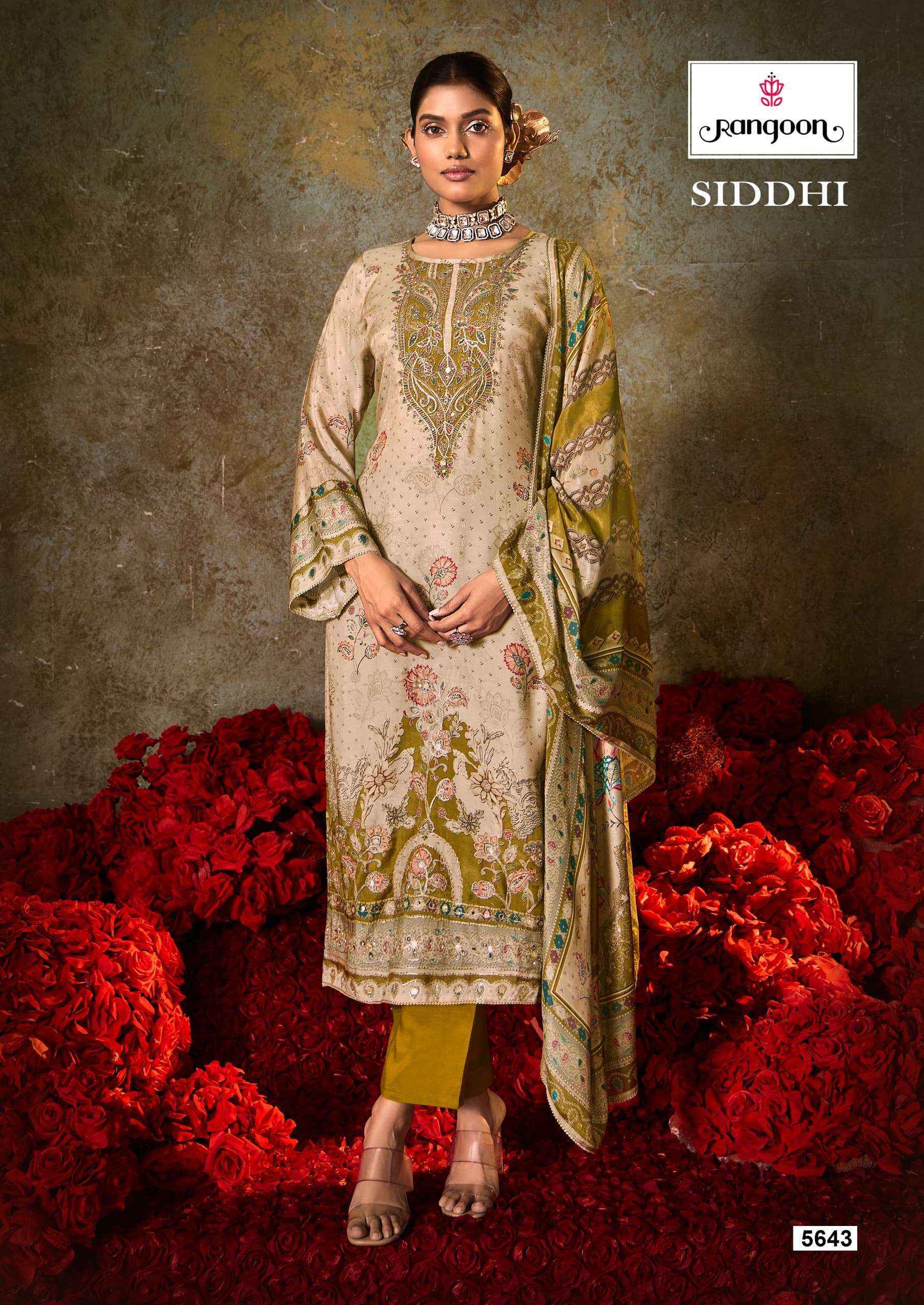 Rangoon Siddhi Muslin Kurti Combo 4 pcs Catalogue