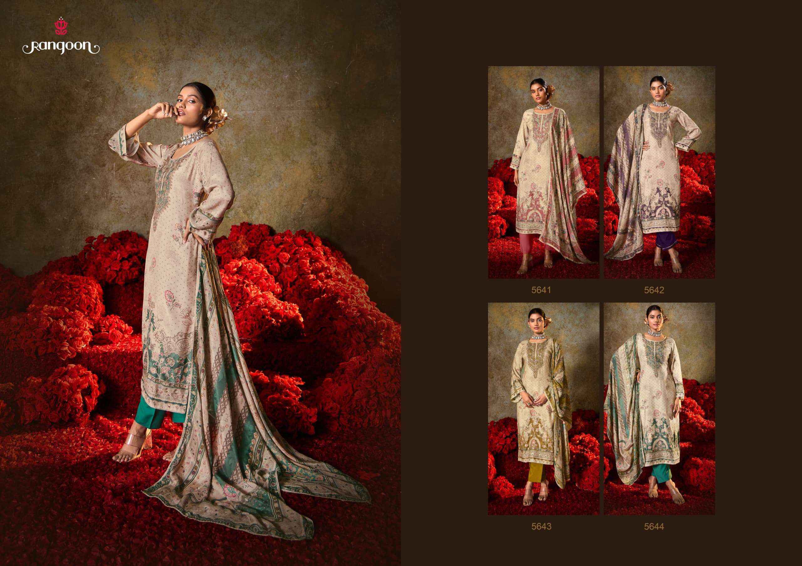 Rangoon Siddhi Muslin Kurti Combo 4 pcs Catalogue