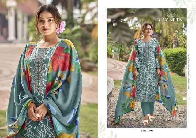 Riaz Arts Artisan Story Cotton Dress Material 6 Pcs Catalogue
