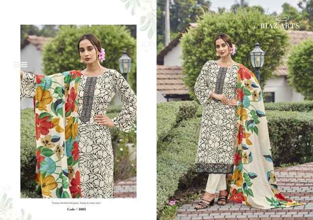 Riaz Arts Artisan Story Cotton Dress Material 6 Pcs Catalogue