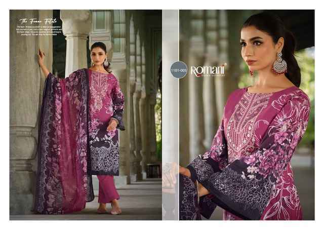 Romani Aarzu Vol-17 Cotton Dress Material (8 pcs Catalogue)