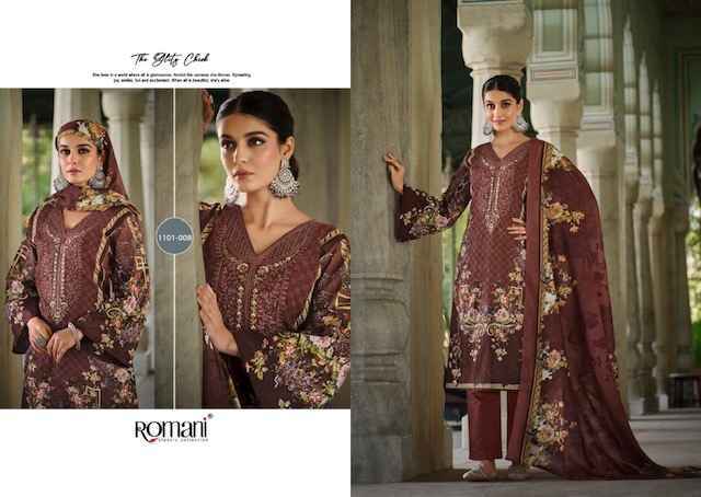 Romani Aarzu Vol-17 Cotton Dress Material (8 pcs Catalogue)
