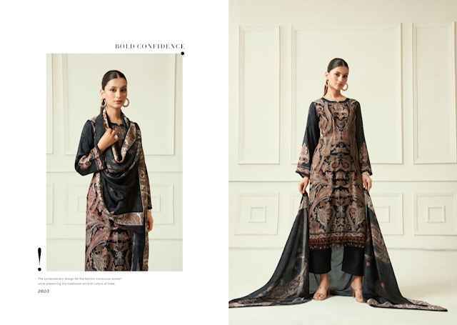 Rupali Fashion Eden Garden Viscouse Musline Dress Material 4 pcs Catalogue