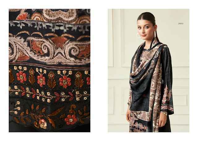 Rupali Fashion Eden Garden Viscouse Musline Dress Material 4 pcs Catalogue