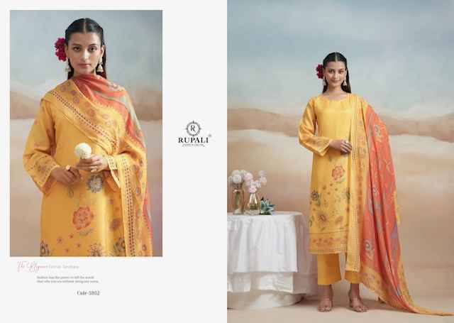 Rupali Fashion Nazarana Viscouse Dress Material (4 pcs Catalogue)