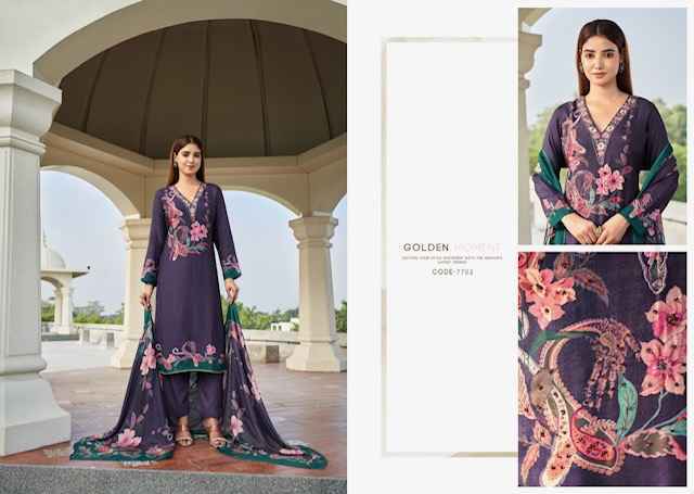 Rupali Fashion Raahi Vol-3 Musline Dress Material (5 pcs Catalogue)