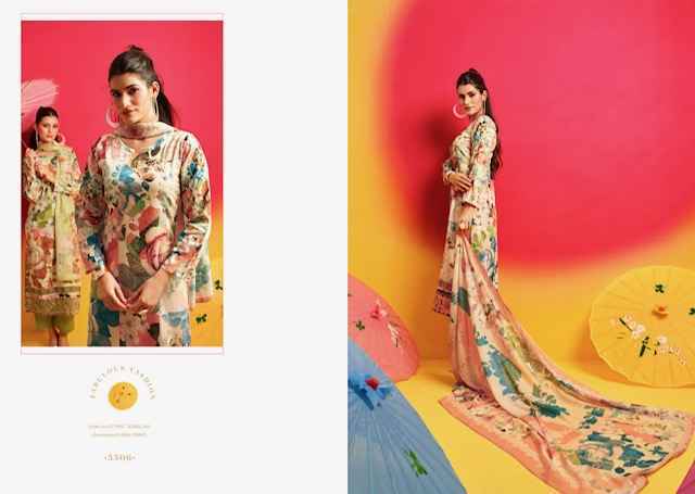 Rupali Fashion Satrangi Jam Satin Dress Material (6 pcs Catalogue)
