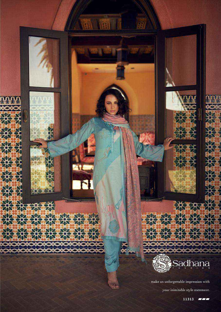 Sadhana Fashion Cielle Jam Cotton Dress Material 8 pcs Catalogue