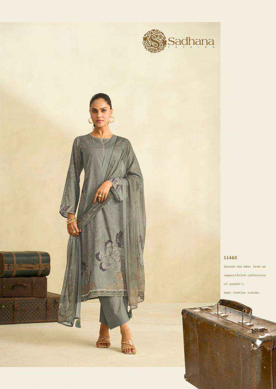 Sadhna Fashion Zinat Cotton Dress Material 6 pcs Catalogue
