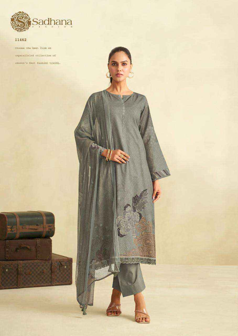 Sadhna Fashion Zinat Cotton Dress Material 6 pcs Catalogue