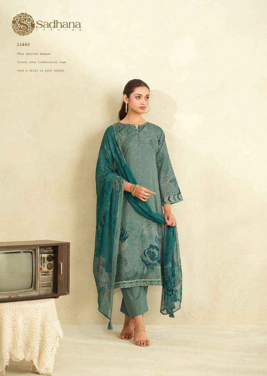 Sadhna Fashion Zinat Cotton Dress Material 6 pcs Catalogue