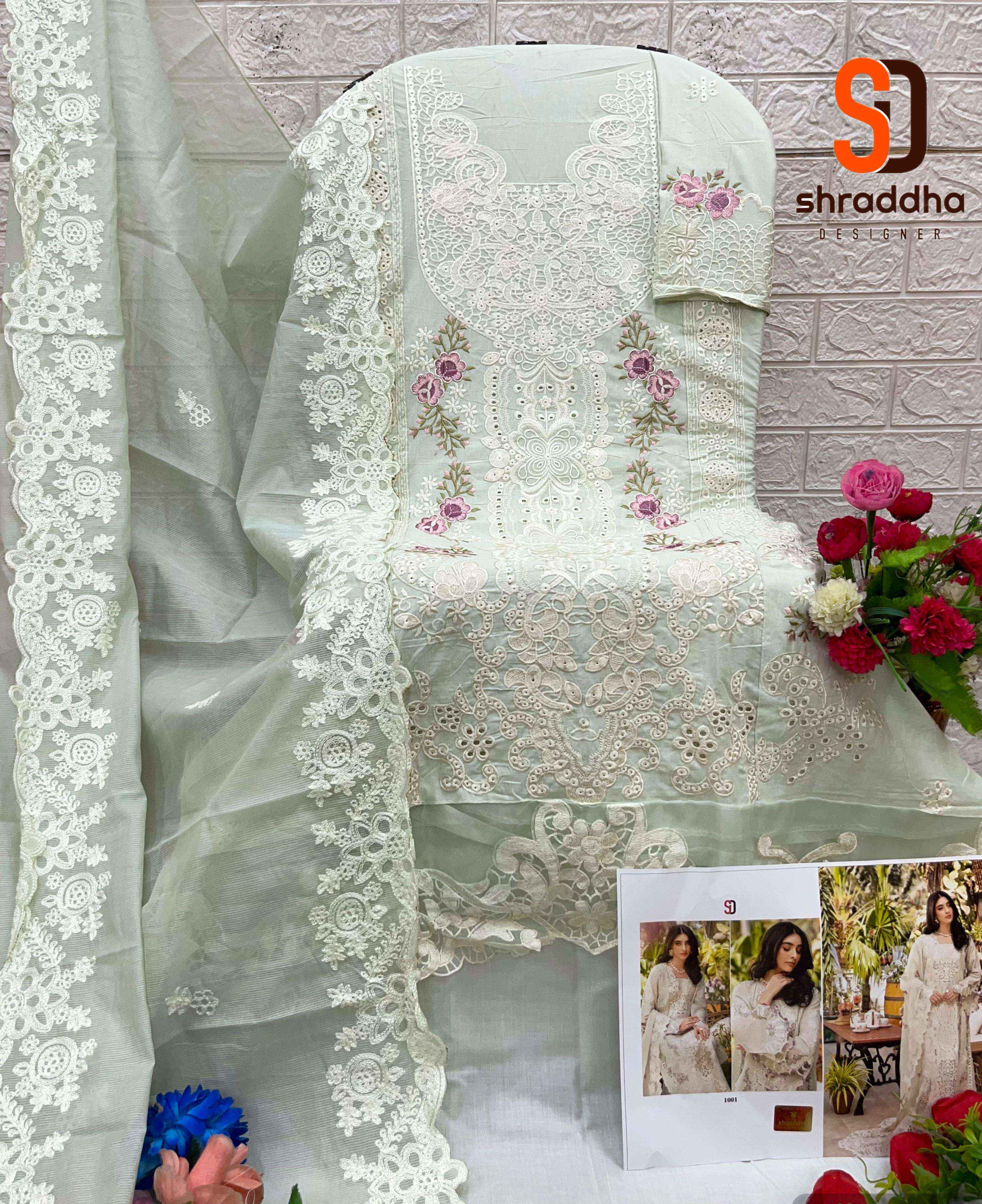 Shraddha Designer Elaf Vol-1 Cotton Dress Material (4 pcs Catalogue)