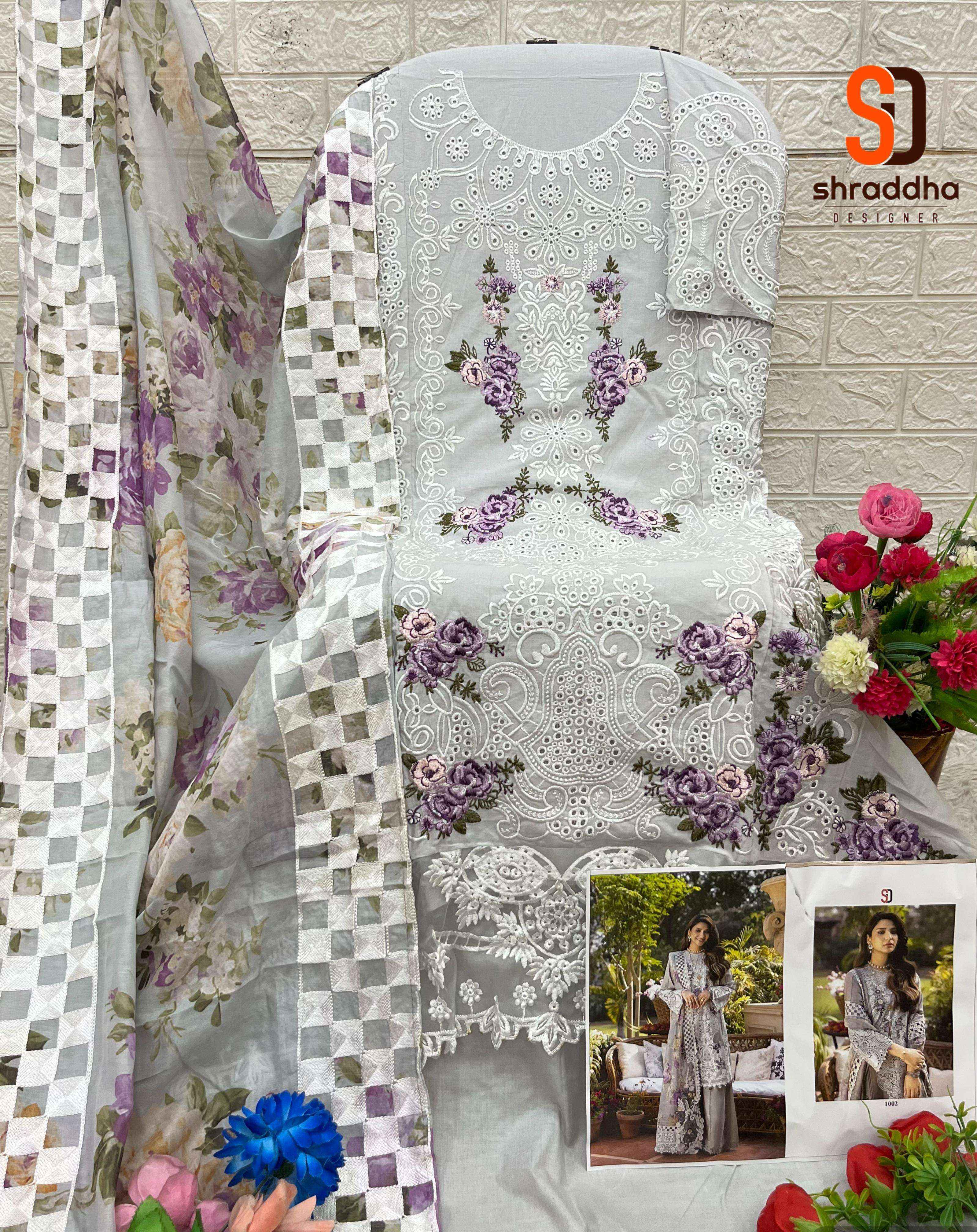 Shraddha Designer Elaf Vol-1 Cotton Dress Material (4 pcs Catalogue)