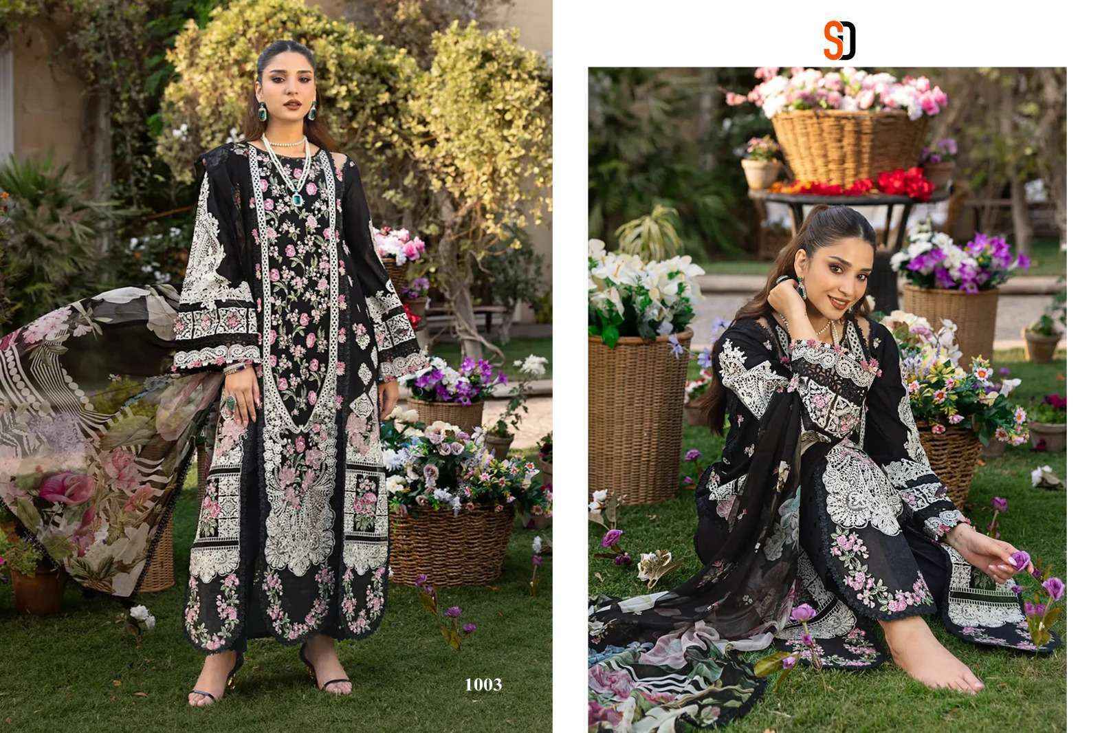 Shraddha Designer Elaf Vol-1 Cotton Dress Material (4 pcs Catalogue)