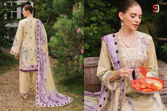 Shraddha Designer Jade Urbane Vol-1 Lawn Cotton Dress Material (4 pcs Catalogue)