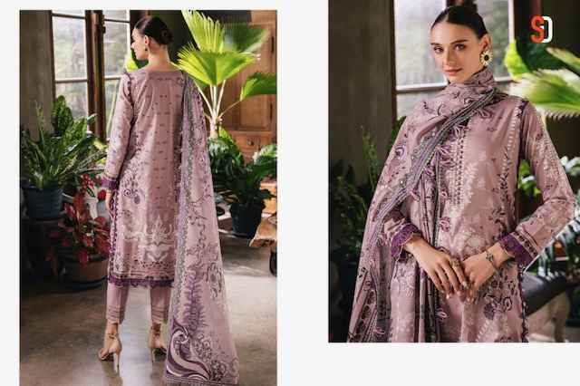 Shraddha Designer Jade Urbane Vol-1 Lawn Cotton Dress Material (4 pcs Catalogue)