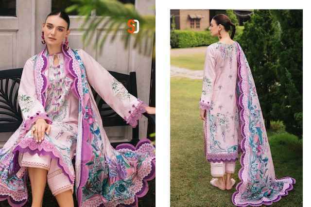 Shraddha Designer Jade Urbane Vol-1 Lawn Cotton Dress Material (4 pcs Catalogue)