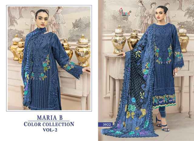Shree Fabs Maria B Colour Collection Vol-2 Cotton Dress Material (4 pcs Catalogue)