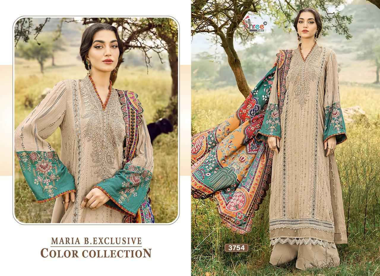Shree Fabs Maria B Exclusive Colour Collection Rayon Dress Material (4 pcs Catalogue)