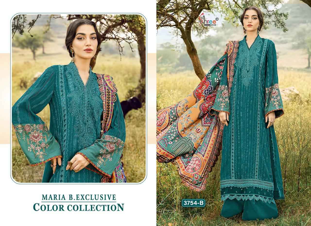 Shree Fabs Maria B Exclusive Colour Collection Rayon Dress Material (4 pcs Catalogue)