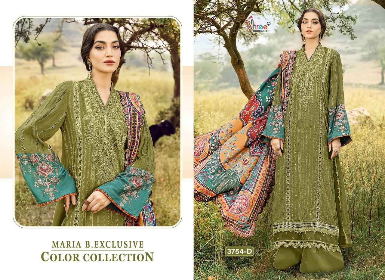 Shree Fabs Maria B Exclusive Colour Collection Rayon Dress Material (4 pcs Catalogue)