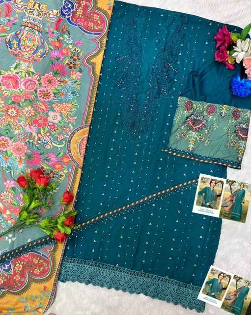 Shree Fabs Maria B Exclusive Colour Collection Rayon Dress Material (4 pcs Catalogue)