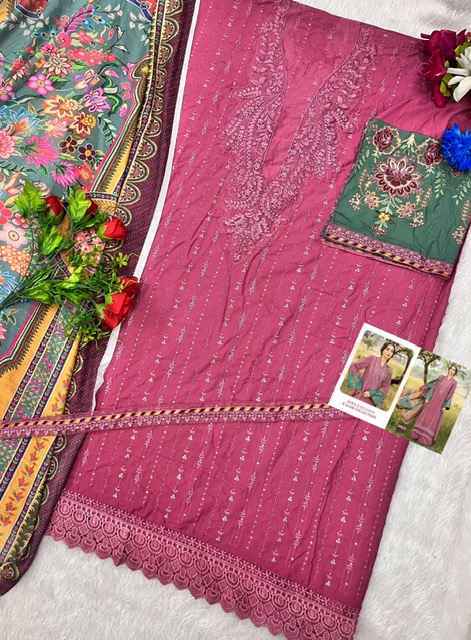 Shree Fabs Maria B Exclusive Colour Collection Rayon Dress Material (4 pcs Catalogue)