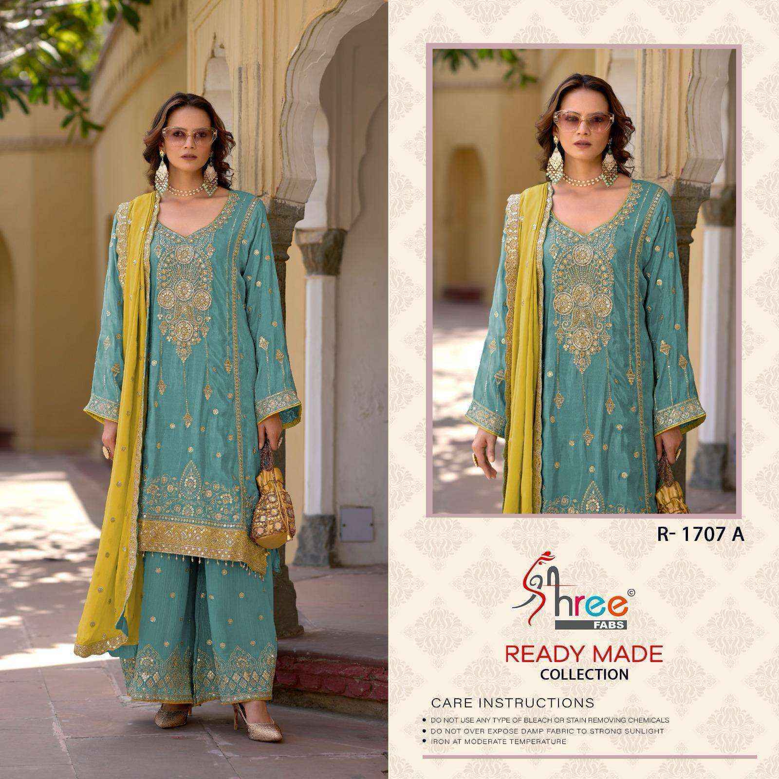 Shree Fabs R 1707 Readymade Viscose Dress 4 pcs Catalogue
