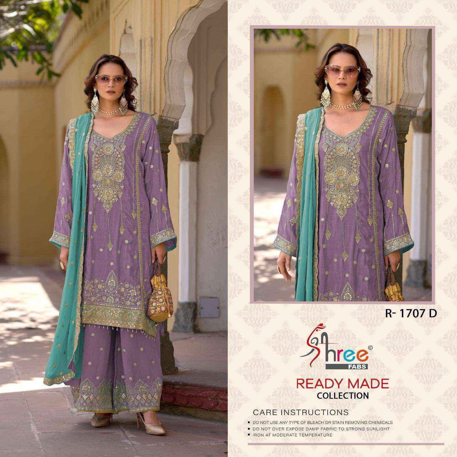 Shree Fabs R 1707 Readymade Viscose Dress 4 pcs Catalogue