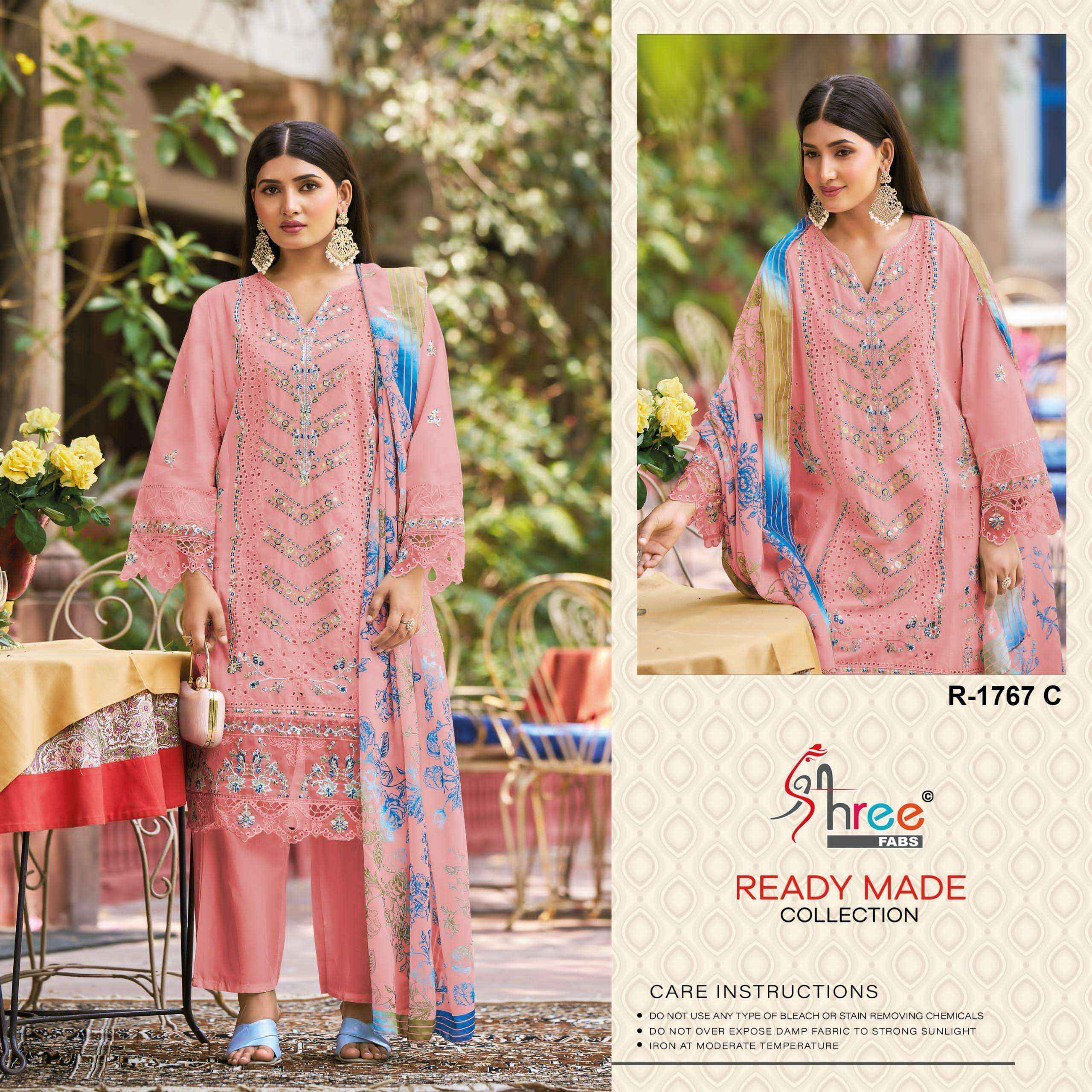 Shree Fabs R-1767 Readymade Cotton Dress (4 pcs Catalogue)