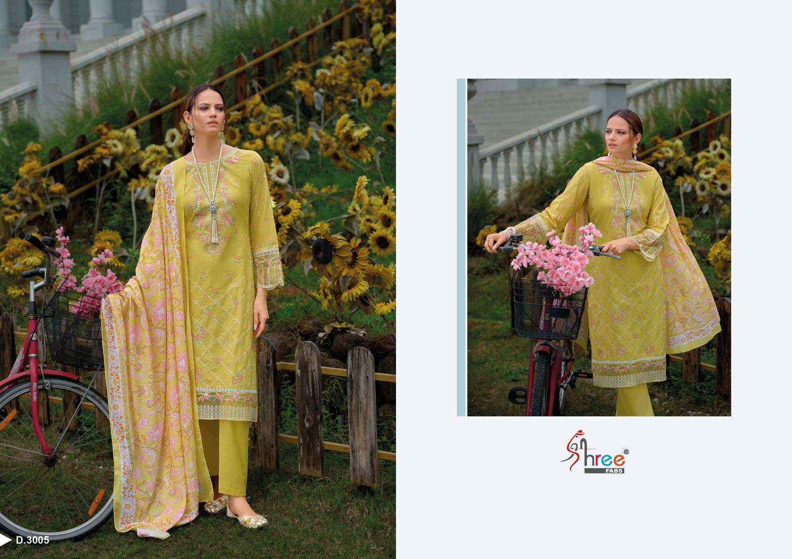 Shree Fabs Tasrif Vol-3 Cotton Dress Material (6 pcs Catalogue)