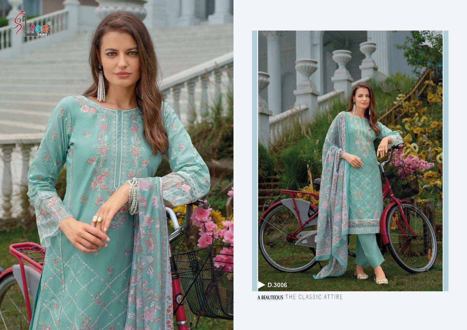 Shree Fabs Tasrif Vol-3 Cotton Dress Material (6 pcs Catalogue)